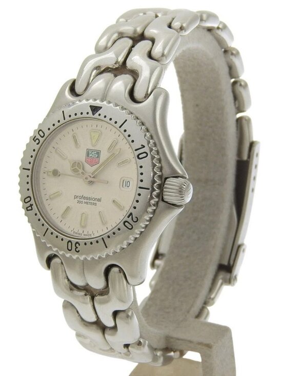 TAG HEUER cell Watches S99.015 WhiteDial Stainless Steel Quartz Analog dis... main image 6